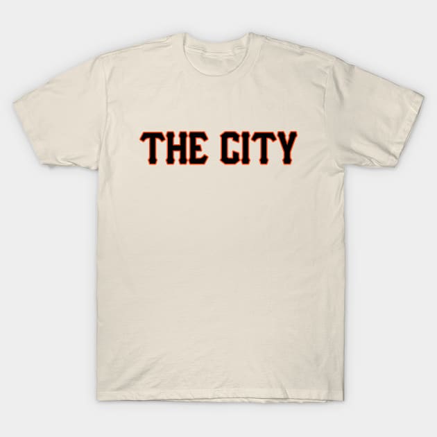 San Francisco - The City T-Shirt by The Pixel League